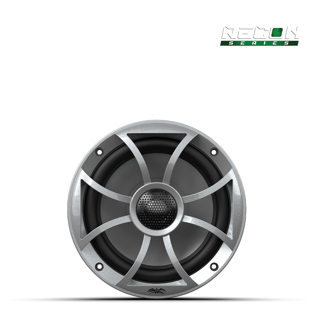 RECON 6-S | RECON Series 6.5-inch High-Output Component Style Coaxial Speakers w/ XS-Silver Grilles
