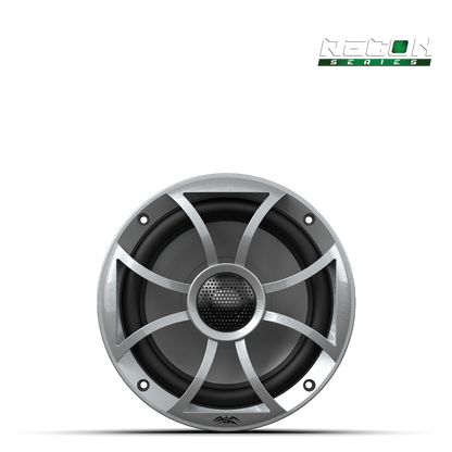 RECON 6-S | RECON Series 6.5-inch High-Output Component Style Coaxial Speakers w/ XS-Silver Grilles