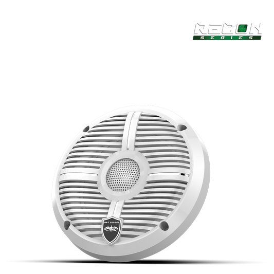 RECON 6 XW-W | RECON Series 6.5-inch High-Output Component Style Coaxial Speakers w/ XW-White Grilles