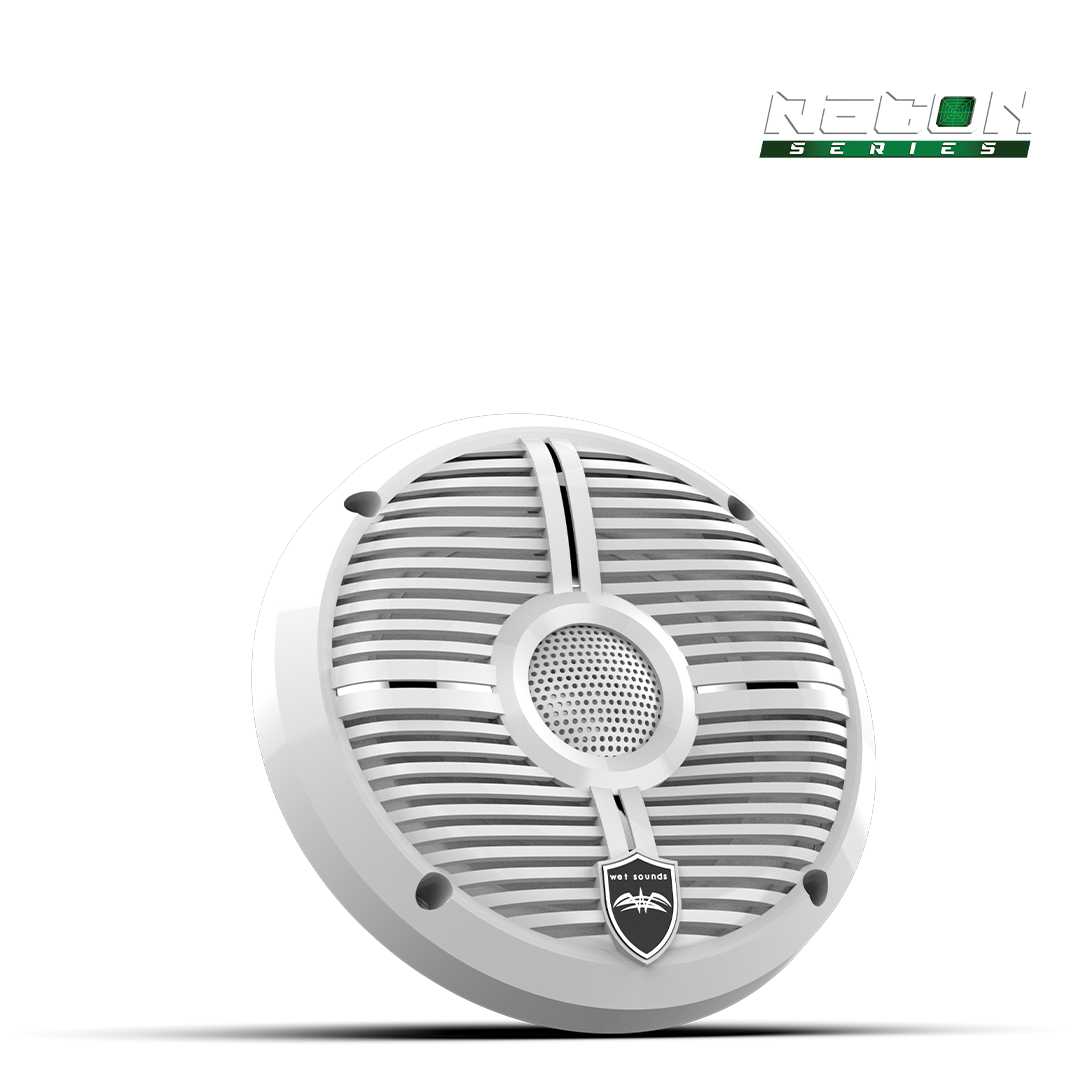 RECON 6 XW-W | RECON Series 6.5-inch High-Output Component Style Coaxial Speakers w/ XW-White Grilles