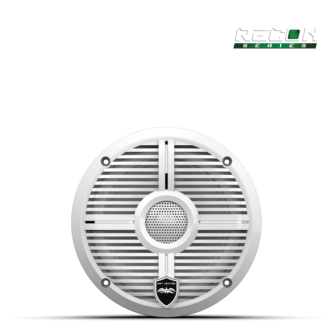 RECON 6 XW-W | RECON Series 6.5-inch High-Output Component Style Coaxial Speakers w/ XW-White Grilles