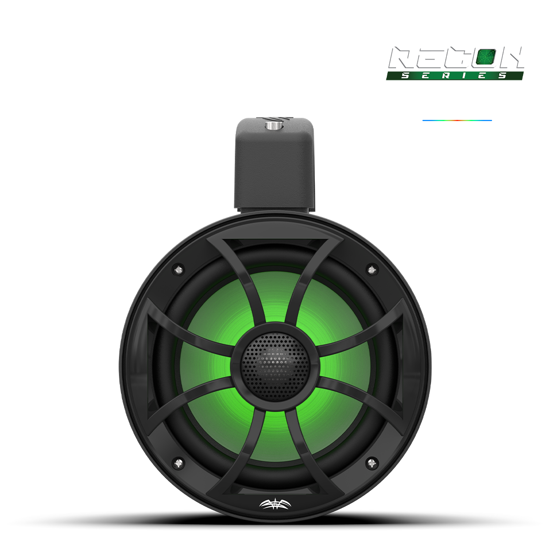 RECON 6 POD-BG | Wet Sounds 6.5-Inch Coaxial Tower Speakers w/ XS-Black RGB Grilles