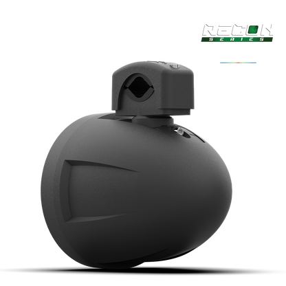 RECON 6 POD-B | Wet Sounds 6.5-Inch Coaxial Tower Speakers w/ XS-Silver RGB Grilles