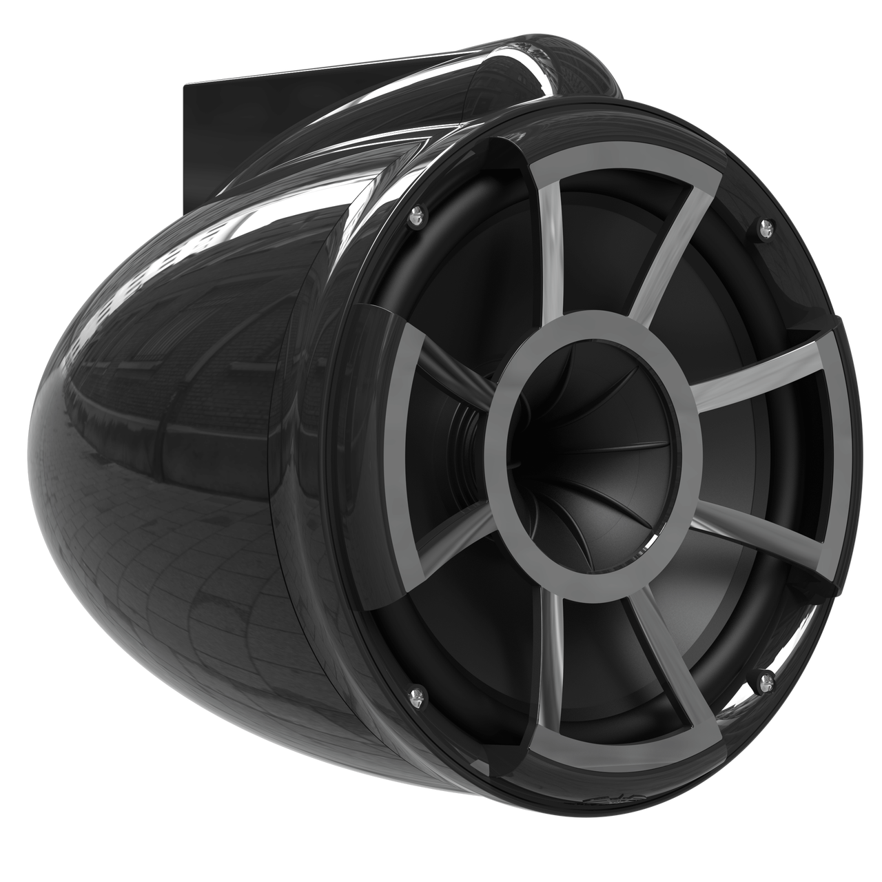 REV 10 Black V2 | Wet Sounds Revolution Series 10" Black Tower Speakers