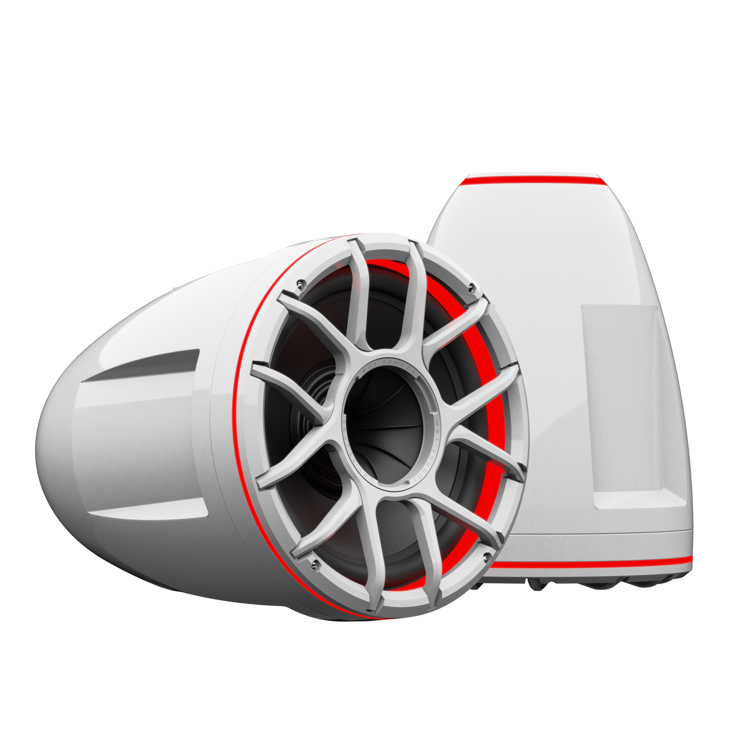 REV 12 HD White | Wet Sounds REV HD Series 12" White Tower Speakers