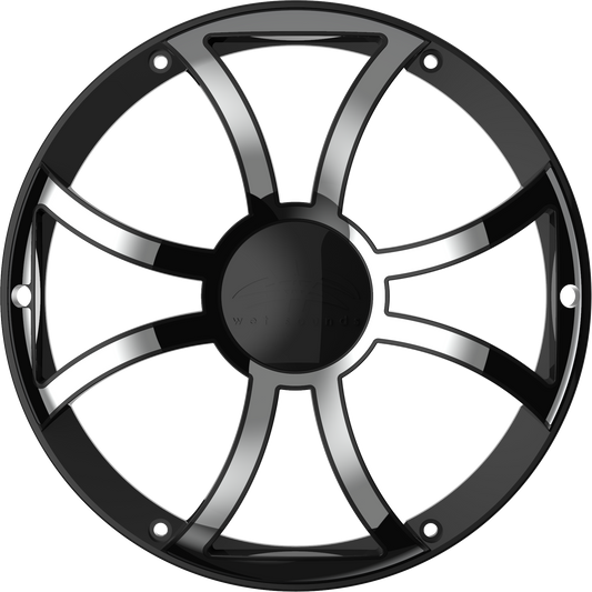 REVO 10 XS-B-SS GRILLE V3 | REVO 10 XS-Black Stainless Steel Subwoofer Grille v3