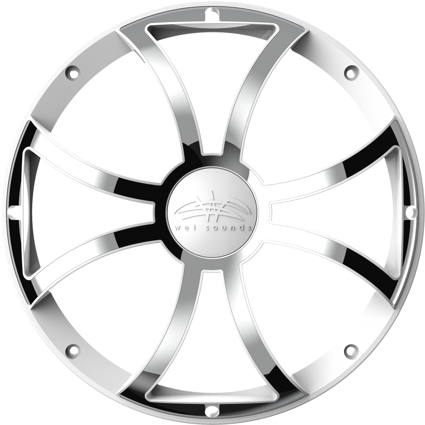 Wet Sounds | REVO 12 XS-White Stainless Steel Subwoofer Grille