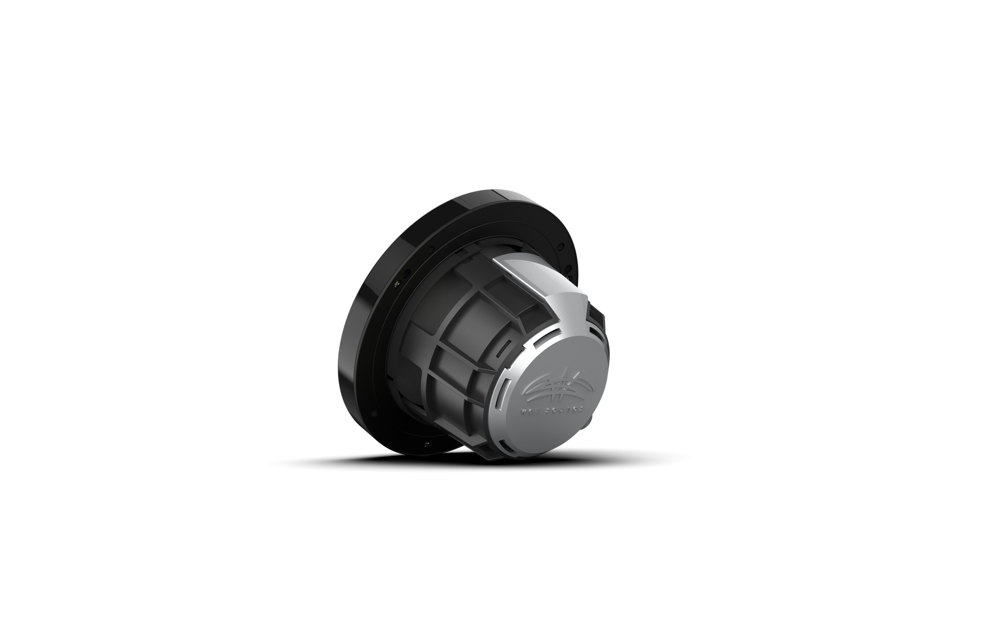 REVO 6 XS-B-SS V3 | REVO Series 6.5-inch High-Output Component Style Coaxial Speakers w/ XS-Black-Stainless Steel RGB Grilles