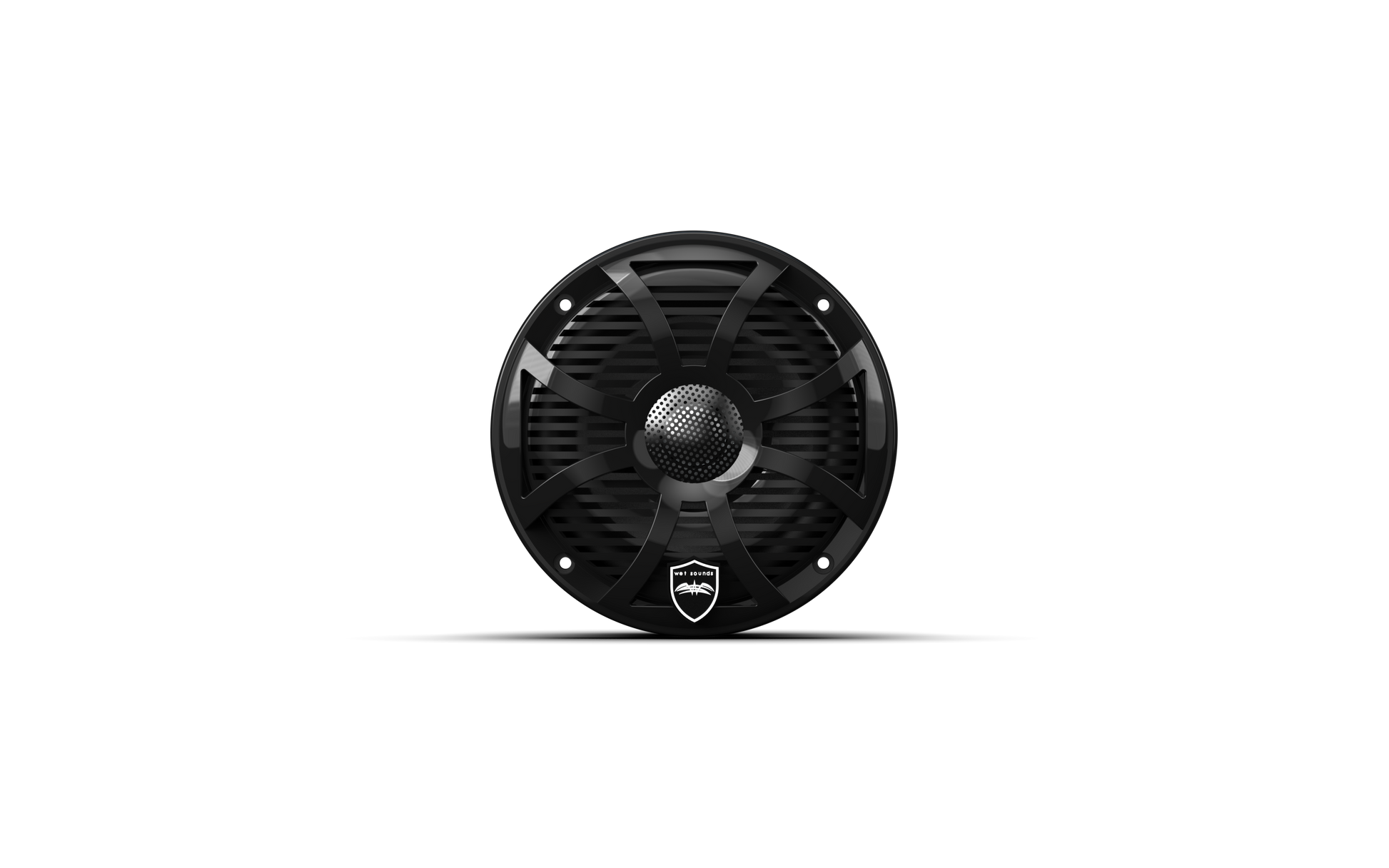 REVO 6 SW-B V3 | REVO Series 6.5-inch High-Output Component Style Coaxial Speakers w/ SW-Black RGB Grilles