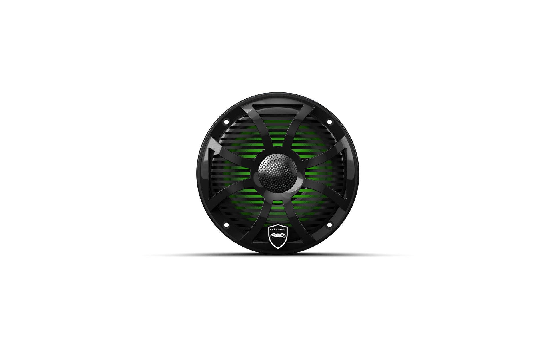 REVO 6 SW-B V3 | REVO Series 6.5-inch High-Output Component Style Coaxial Speakers w/ SW-Black RGB Grilles