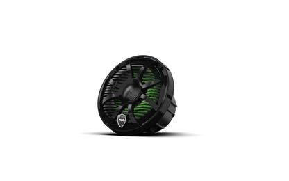 REVO 6 SW-B V3 | REVO Series 6.5-inch High-Output Component Style Coaxial Speakers w/ SW-Black RGB Grilles