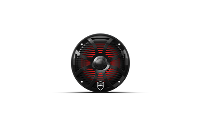 REVO 6 SW-B V3 | REVO Series 6.5-inch High-Output Component Style Coaxial Speakers w/ SW-Black RGB Grilles
