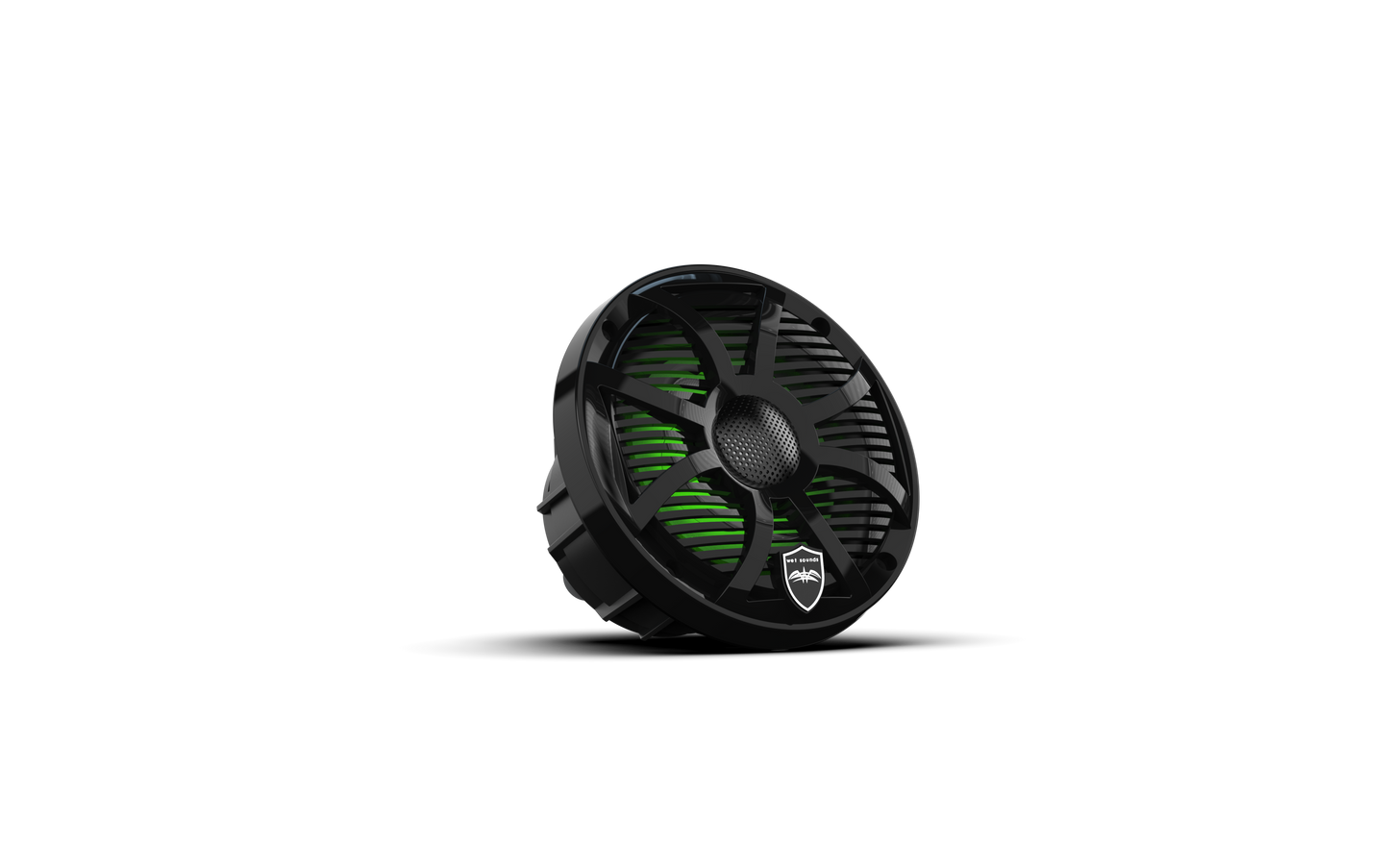 REVO 6 SW-B V3 | REVO Series 6.5-inch High-Output Component Style Coaxial Speakers w/ SW-Black RGB Grilles
