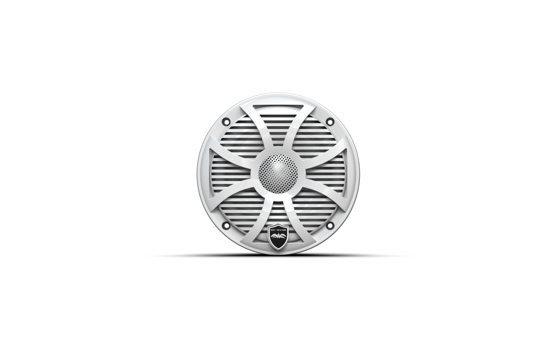 REVO 6 SW-W V3 | REVO Series 6.5-inch High-Output Component Style Coaxial Speakers w/ SW-White RGB Grilles