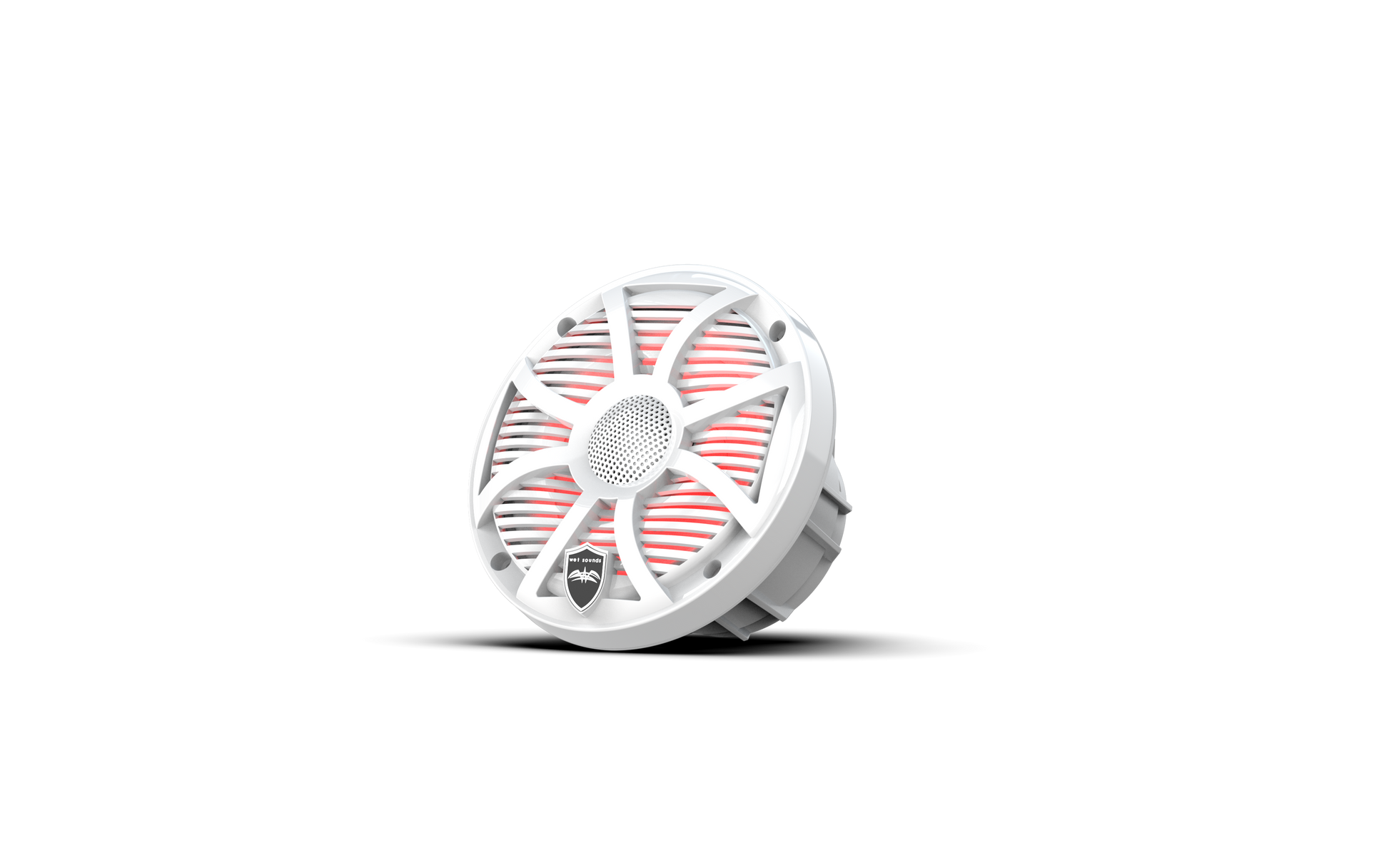 REVO 6 SW-W V3 | REVO Series 6.5-inch High-Output Component Style Coaxial Speakers w/ SW-White RGB Grilles