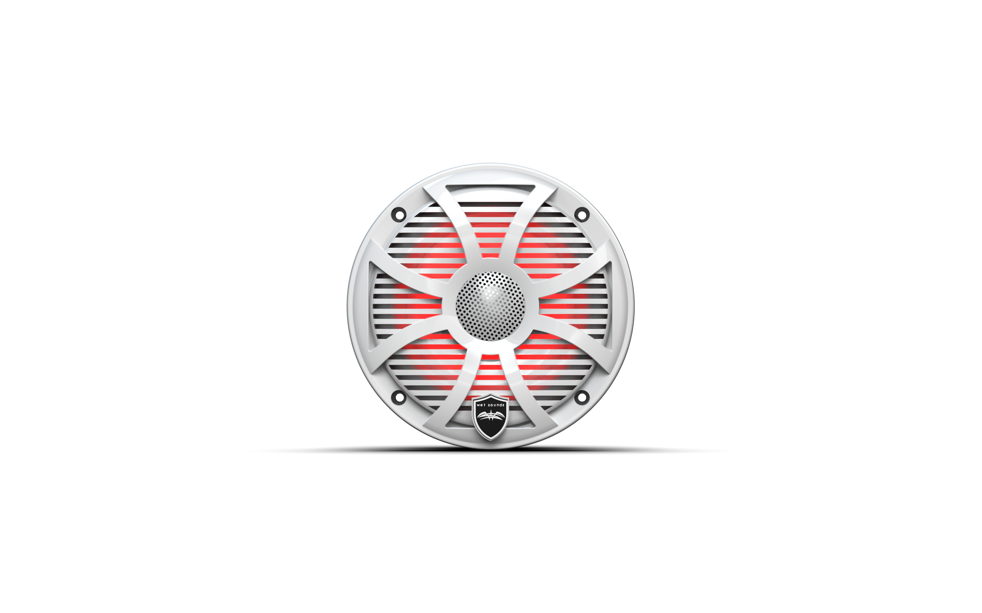 REVO 6 SW-W V3 | REVO Series 6.5-inch High-Output Component Style Coaxial Speakers w/ SW-White RGB Grilles