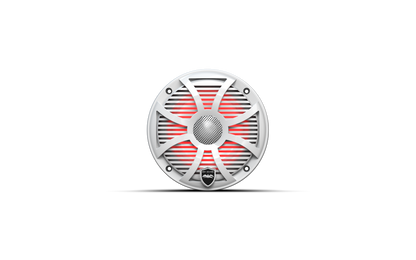 REVO 6 SW-W V3 | REVO Series 6.5-inch High-Output Component Style Coaxial Speakers w/ SW-White RGB Grilles