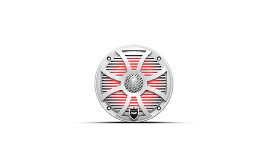 REVO 6 SW-W V3 | REVO Series 6.5-inch High-Output Component Style Coaxial Speakers w/ SW-White RGB Grilles