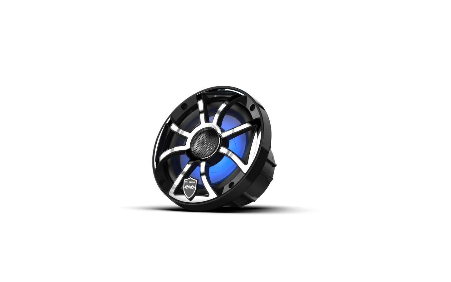 REVO 6 XS-B-SS V3 | REVO Series 6.5-inch High-Output Component Style Coaxial Speakers w/ XS-Black-Stainless Steel RGB Grilles