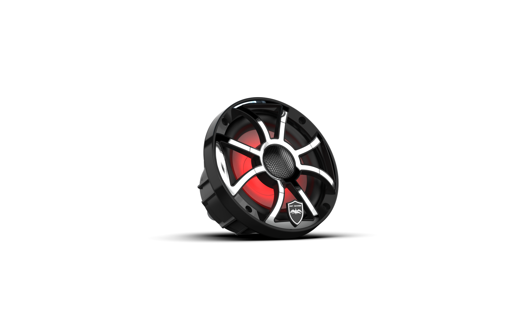 REVO 6 XS-B-SS V3 | REVO Series 6.5-inch High-Output Component Style Coaxial Speakers w/ XS-Black-Stainless Steel RGB Grilles