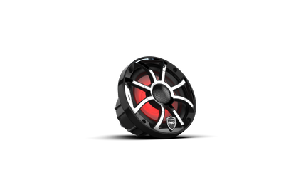 REVO 6 XS-B-SS V3 | REVO Series 6.5-inch High-Output Component Style Coaxial Speakers w/ XS-Black-Stainless Steel RGB Grilles