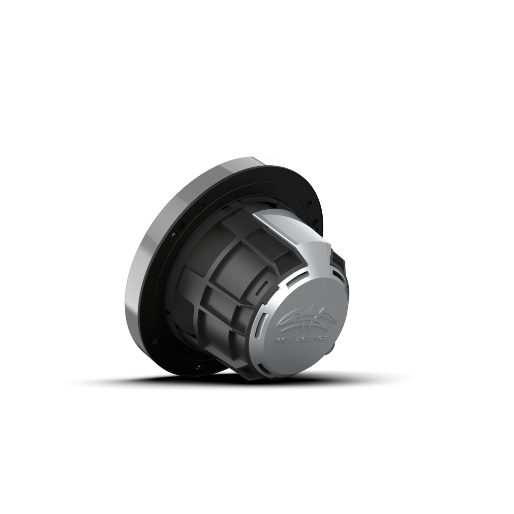 REVO 6 XS-G-SS V3 | REVO Series 6.5-inch High-Output Component Style Coaxial Speakers w/ XS-Gunmetal-Stainless Steel RGB Grilles
