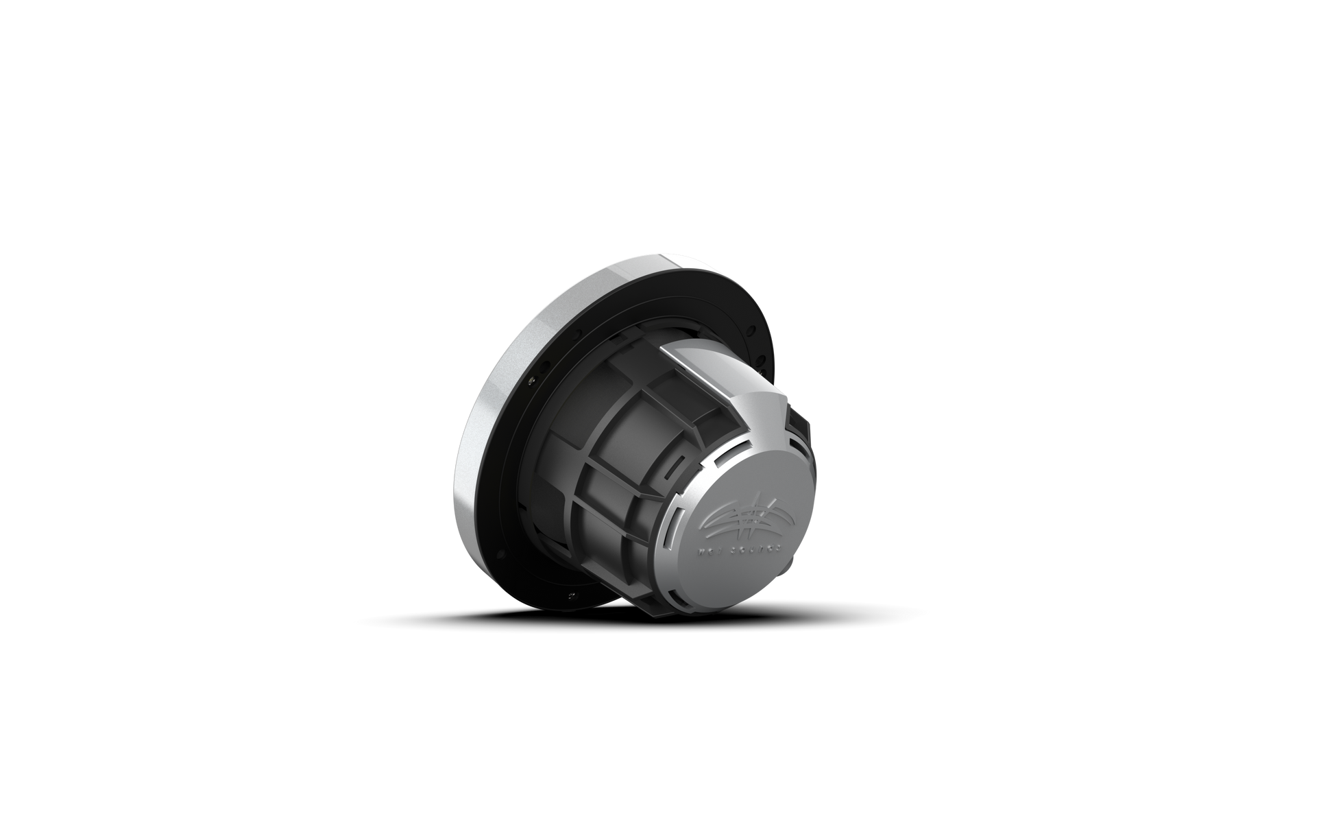 REVO 6 XS-S V3 | REVO Series 6.5-inch High-Output Component Style Coaxial Speakers w/ XS-Silver RGB Grilles