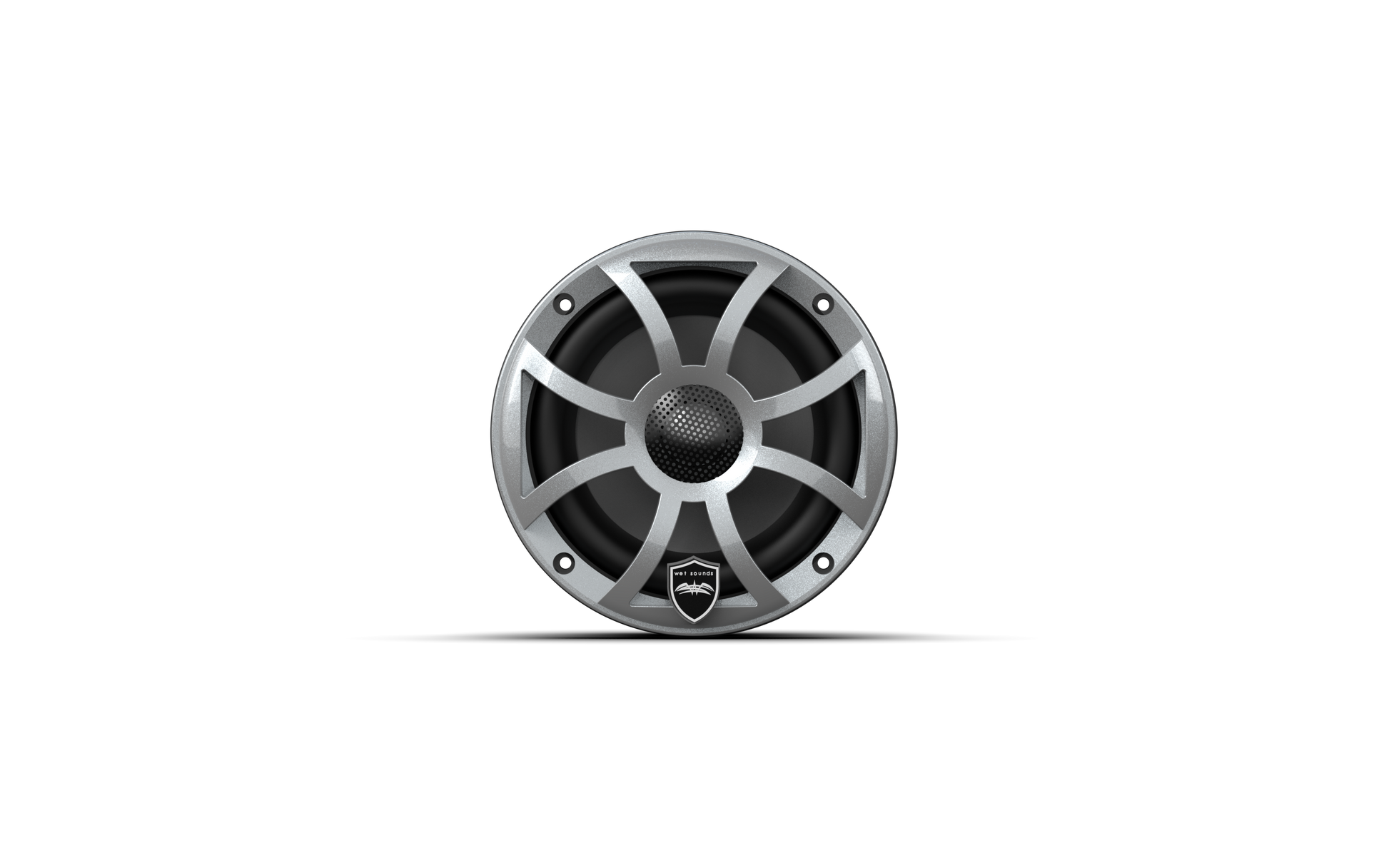 REVO 6 XS-S V3 | REVO Series 6.5-inch High-Output Component Style Coaxial Speakers w/ XS-Silver RGB Grilles