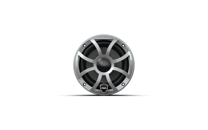 REVO 6 XS-S V3 | REVO Series 6.5-inch High-Output Component Style Coaxial Speakers w/ XS-Silver RGB Grilles