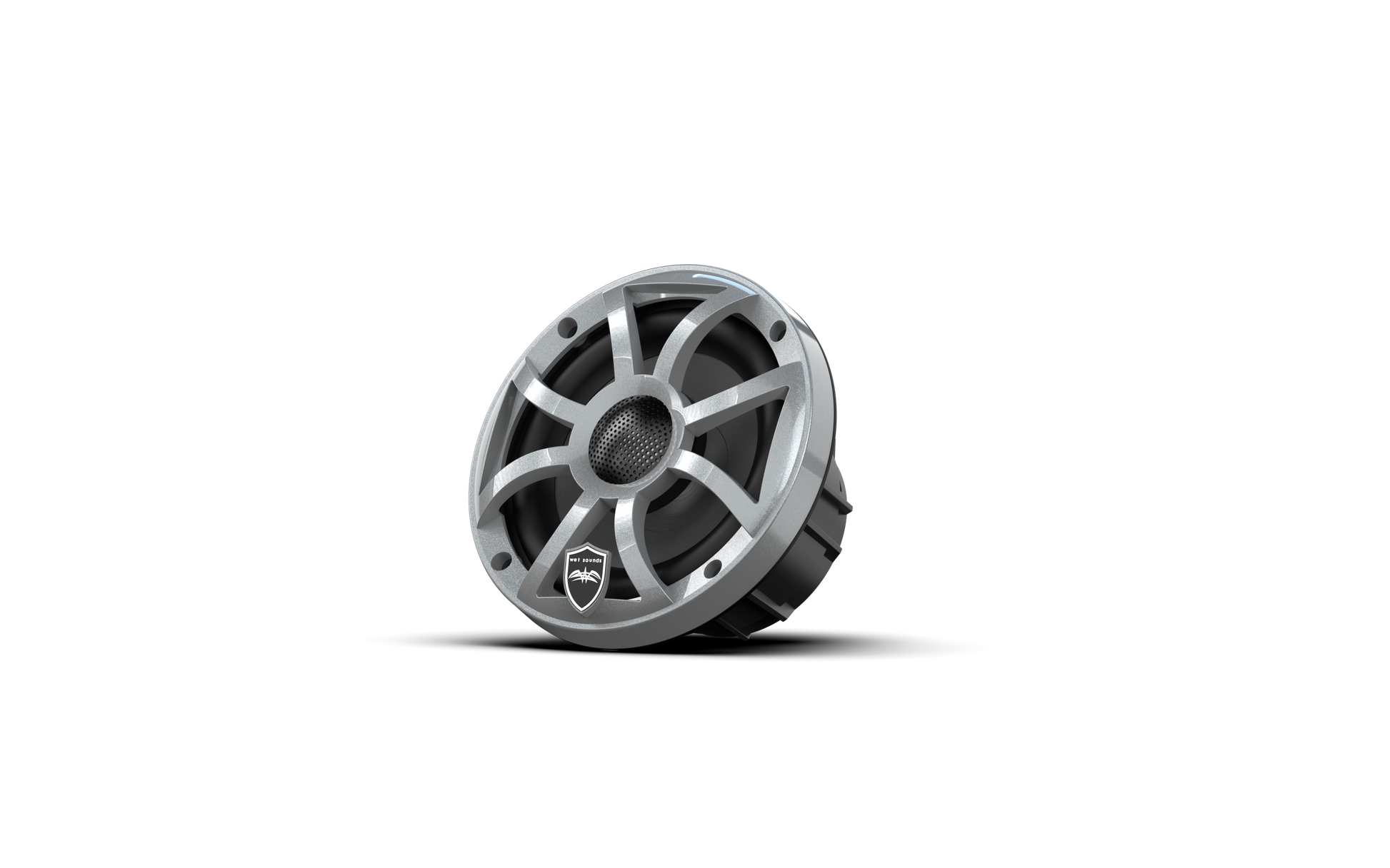 REVO 6 XS-S V3 | REVO Series 6.5-inch High-Output Component Style Coaxial Speakers w/ XS-Silver RGB Grilles