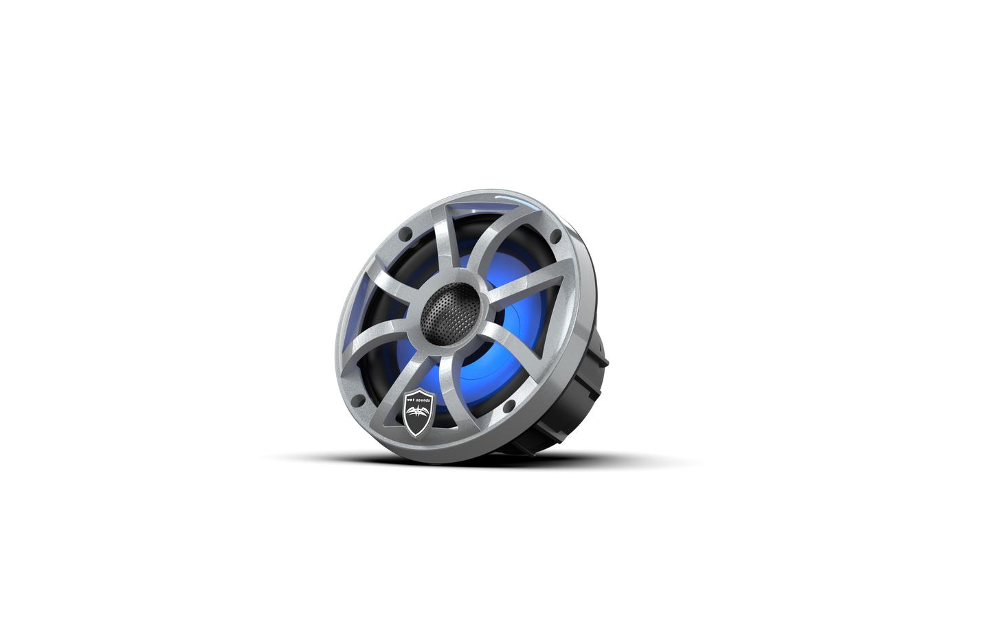 REVO 6 XS-S V3 | REVO Series 6.5-inch High-Output Component Style Coaxial Speakers w/ XS-Silver RGB Grilles