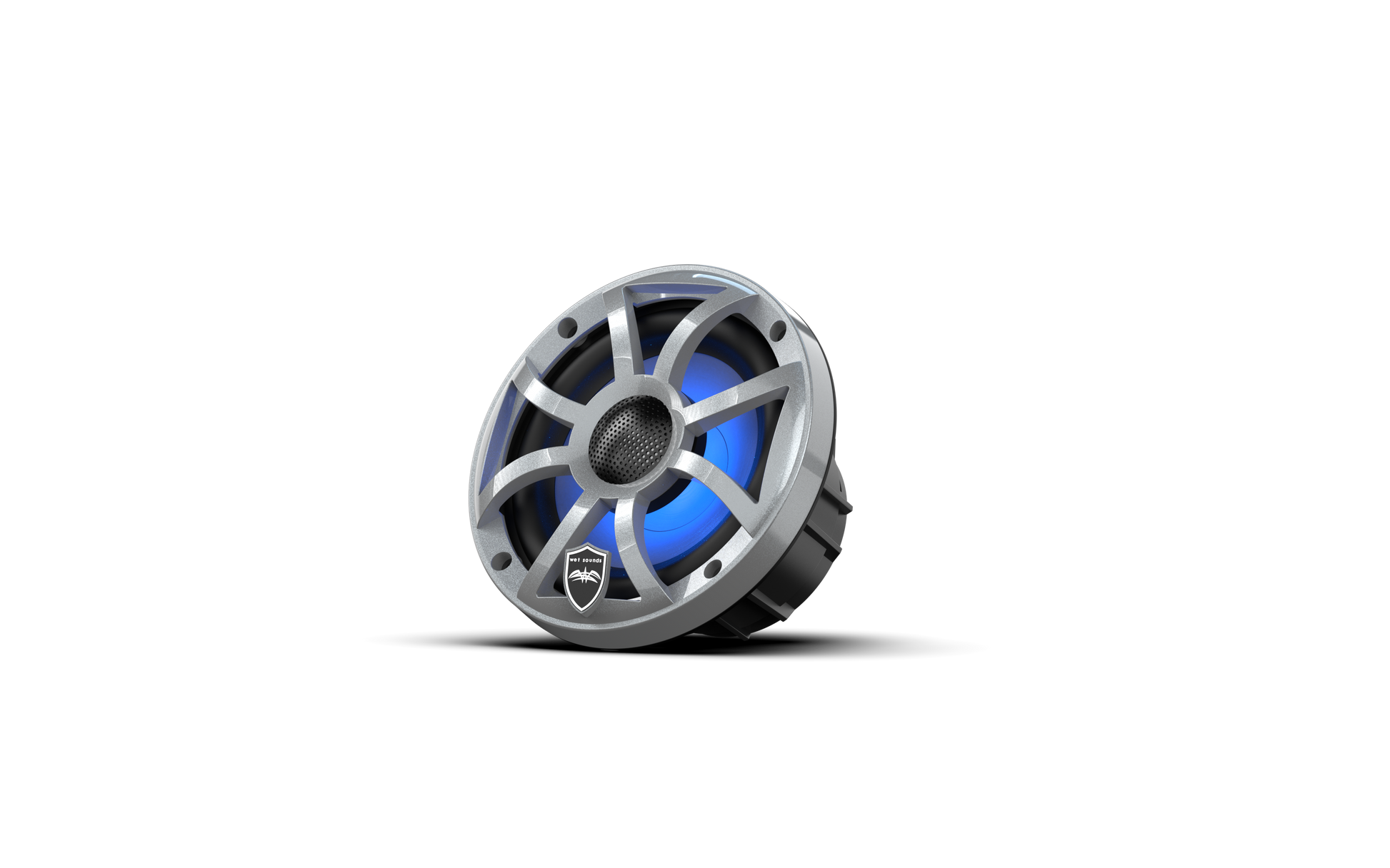 REVO 6 XS-S V3 | REVO Series 6.5-inch High-Output Component Style Coaxial Speakers w/ XS-Silver RGB Grilles