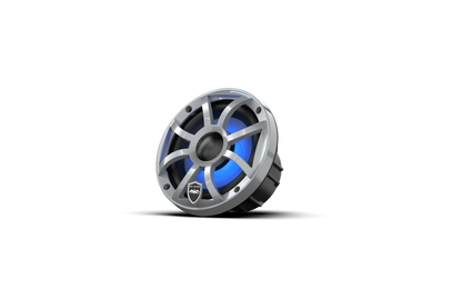 REVO 6 XS-S V3 | REVO Series 6.5-inch High-Output Component Style Coaxial Speakers w/ XS-Silver RGB Grilles