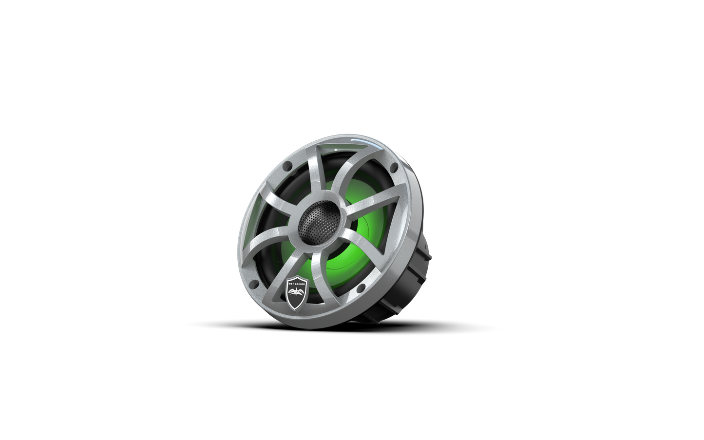 REVO 6 XS-S V3 | REVO Series 6.5-inch High-Output Component Style Coaxial Speakers w/ XS-Silver RGB Grilles