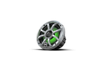 REVO 6 XS-S V3 | REVO Series 6.5-inch High-Output Component Style Coaxial Speakers w/ XS-Silver RGB Grilles