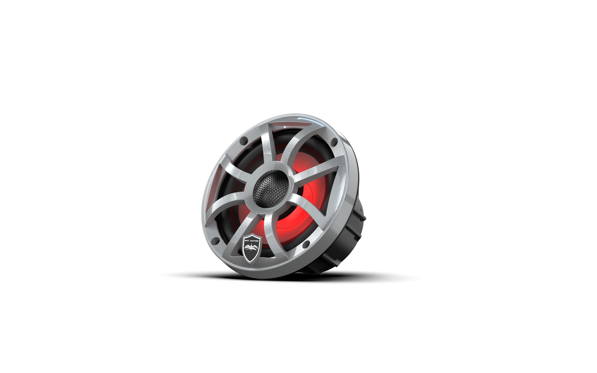 REVO 6 XS-S V3 | REVO Series 6.5-inch High-Output Component Style Coaxial Speakers w/ XS-Silver RGB Grilles