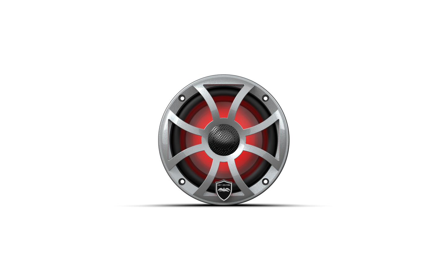 REVO 6 XS-S V3 | REVO Series 6.5-inch High-Output Component Style Coaxial Speakers w/ XS-Silver RGB Grilles