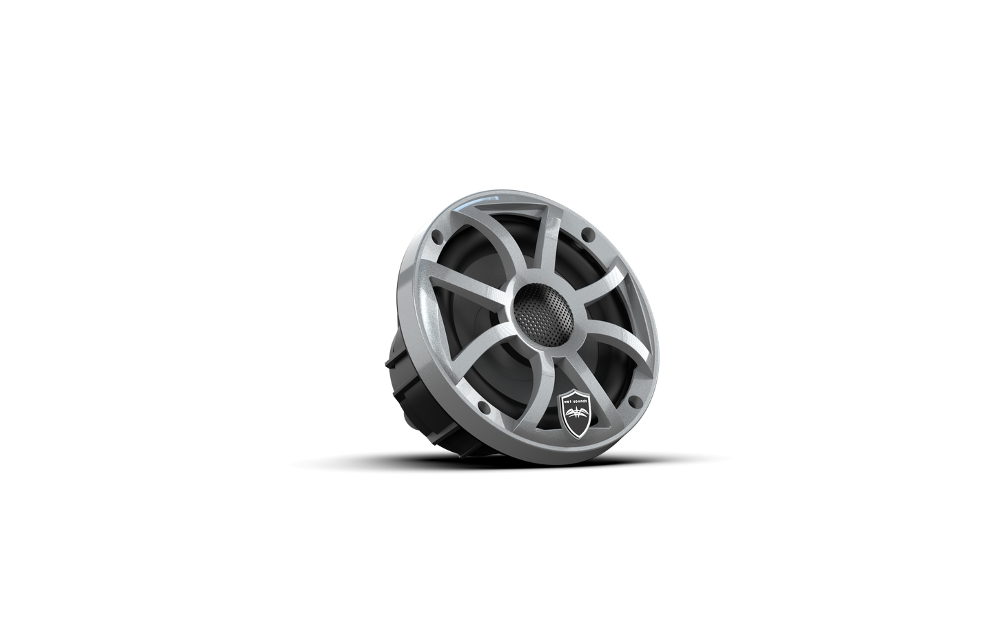 REVO 6 XS-S V3 | REVO Series 6.5-inch High-Output Component Style Coaxial Speakers w/ XS-Silver RGB Grilles