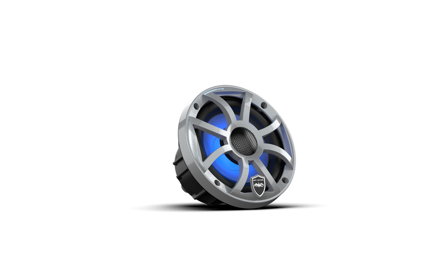 REVO 6 XS-S V3 | REVO Series 6.5-inch High-Output Component Style Coaxial Speakers w/ XS-Silver RGB Grilles