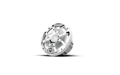 REVO 6 XS-W-SS V3 | REVO Series 6.5-inch High-Output Component Style Coaxial Speakers w/ XS-White-Stainless Steel RGB Grilles