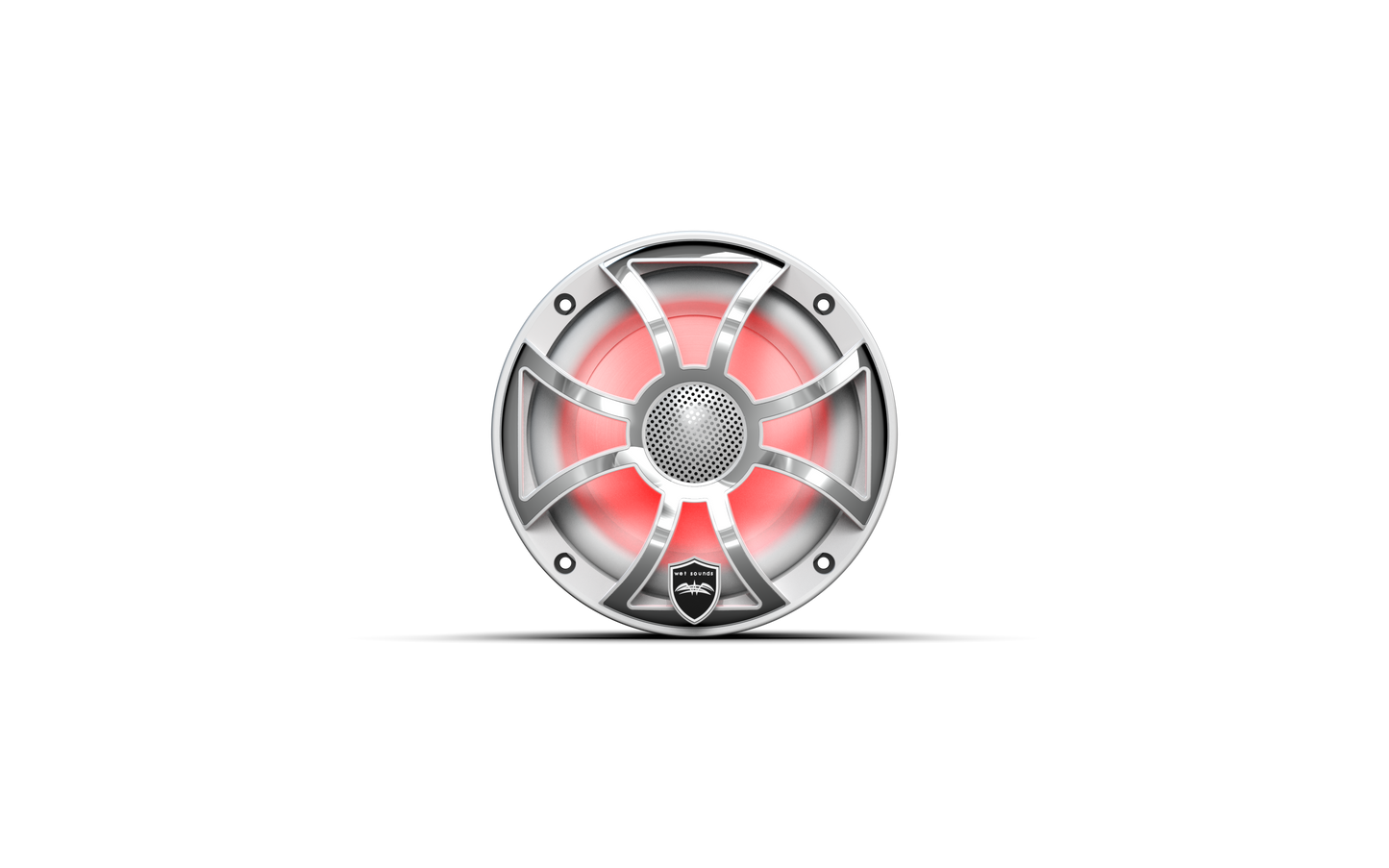 REVO 6 XS-W-SS V3 | REVO Series 6.5-inch High-Output Component Style Coaxial Speakers w/ XS-White-Stainless Steel RGB Grilles