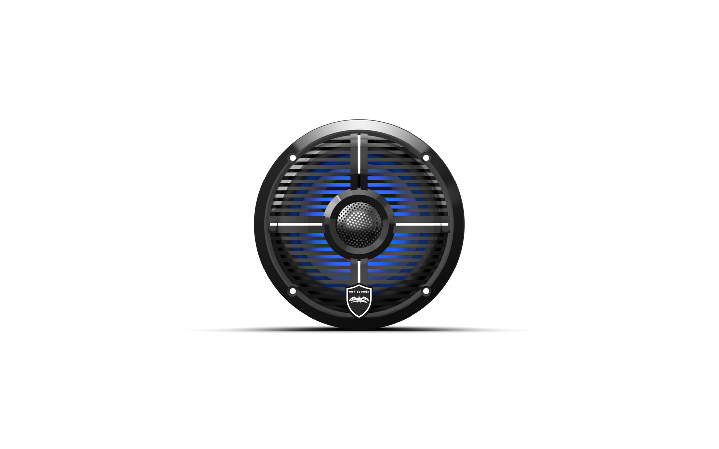 REVO 6 XW-B V3 | REVO Series 6.5-inch High-Output Component Style Coaxial Speakers w/ XW-Black RGB Grilles