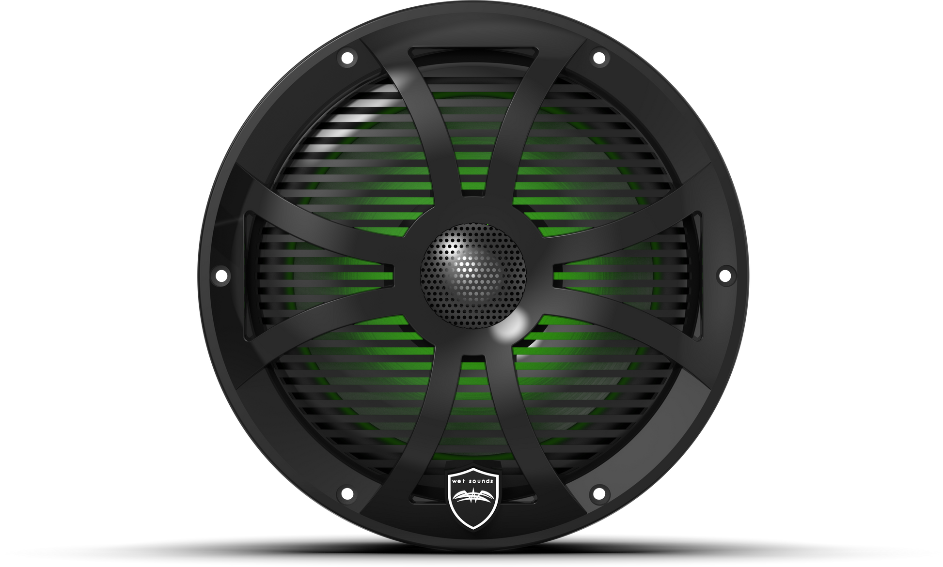 REVO 8 SW-B V3 | REVO Series 8-inch High-Output Component Style Coaxial Speakers w/ SW-Black RGB Grilles