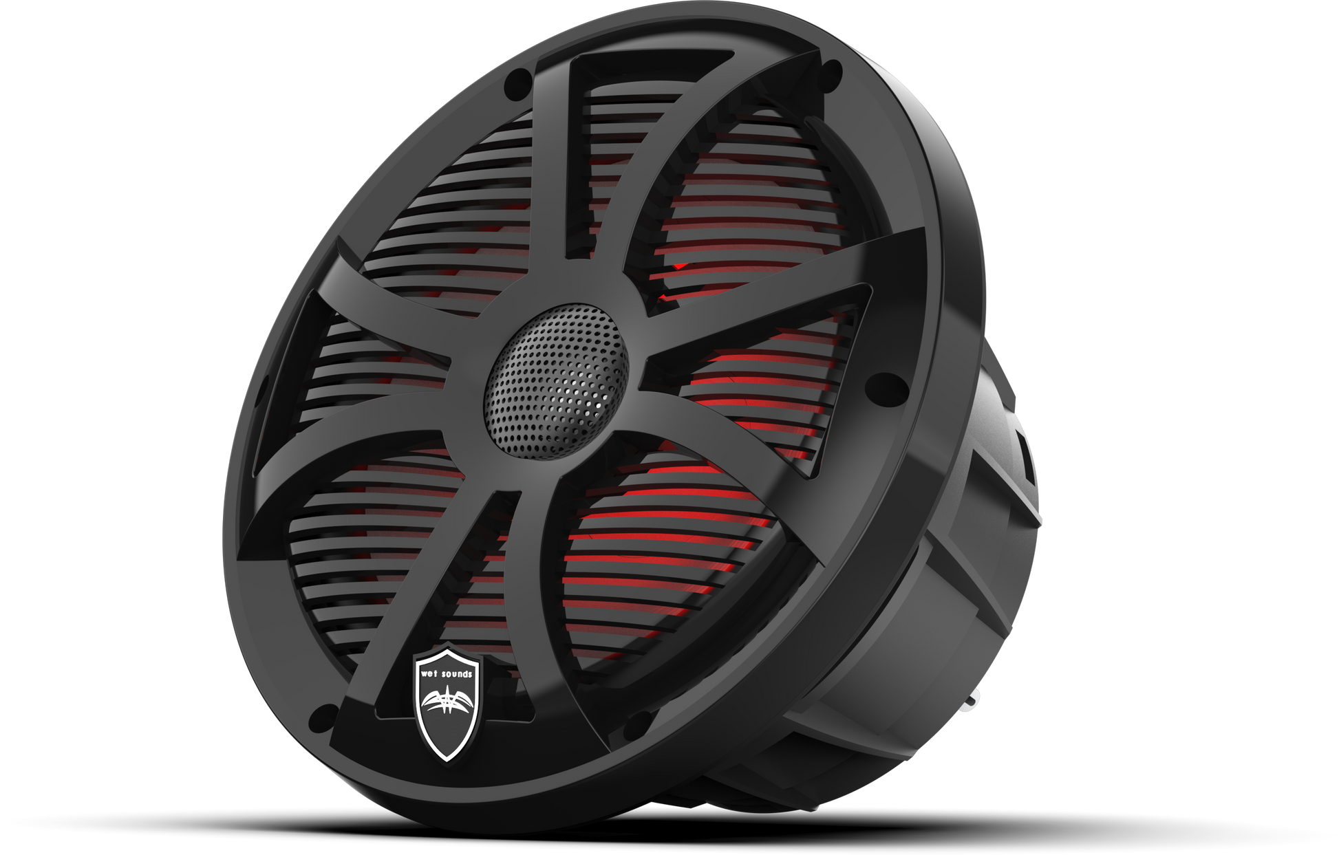 REVO 8 SW-B V3 | REVO Series 8-inch High-Output Component Style Coaxial Speakers w/ SW-Black RGB Grilles