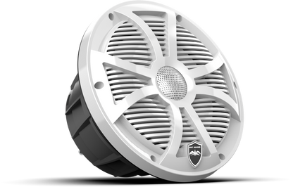 REVO 8 SW-W V3 | REVO Series 8-inch High-Output Component Style Coaxial Speakers w/ SW-White RGB Grilles
