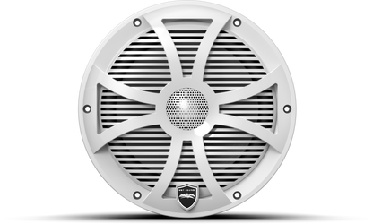 REVO 8 SW-W V3 | REVO Series 8-inch High-Output Component Style Coaxial Speakers w/ SW-White RGB Grilles