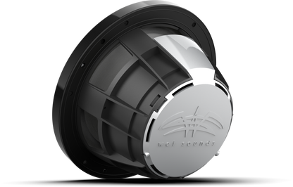 REVO 8 XS-B-SS V3 | REVO Series 8-inch High-Output Component Style Coaxial Speakers w/ XS-Black-Stainless Steel RGB Grilles