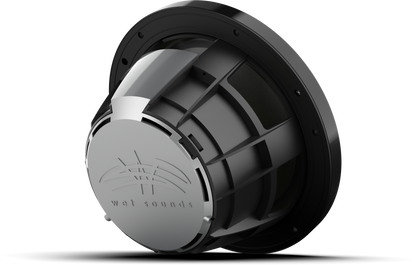 REVO 8 XS-B-SS V3 | REVO Series 8-inch High-Output Component Style Coaxial Speakers w/ XS-Black-Stainless Steel RGB Grilles