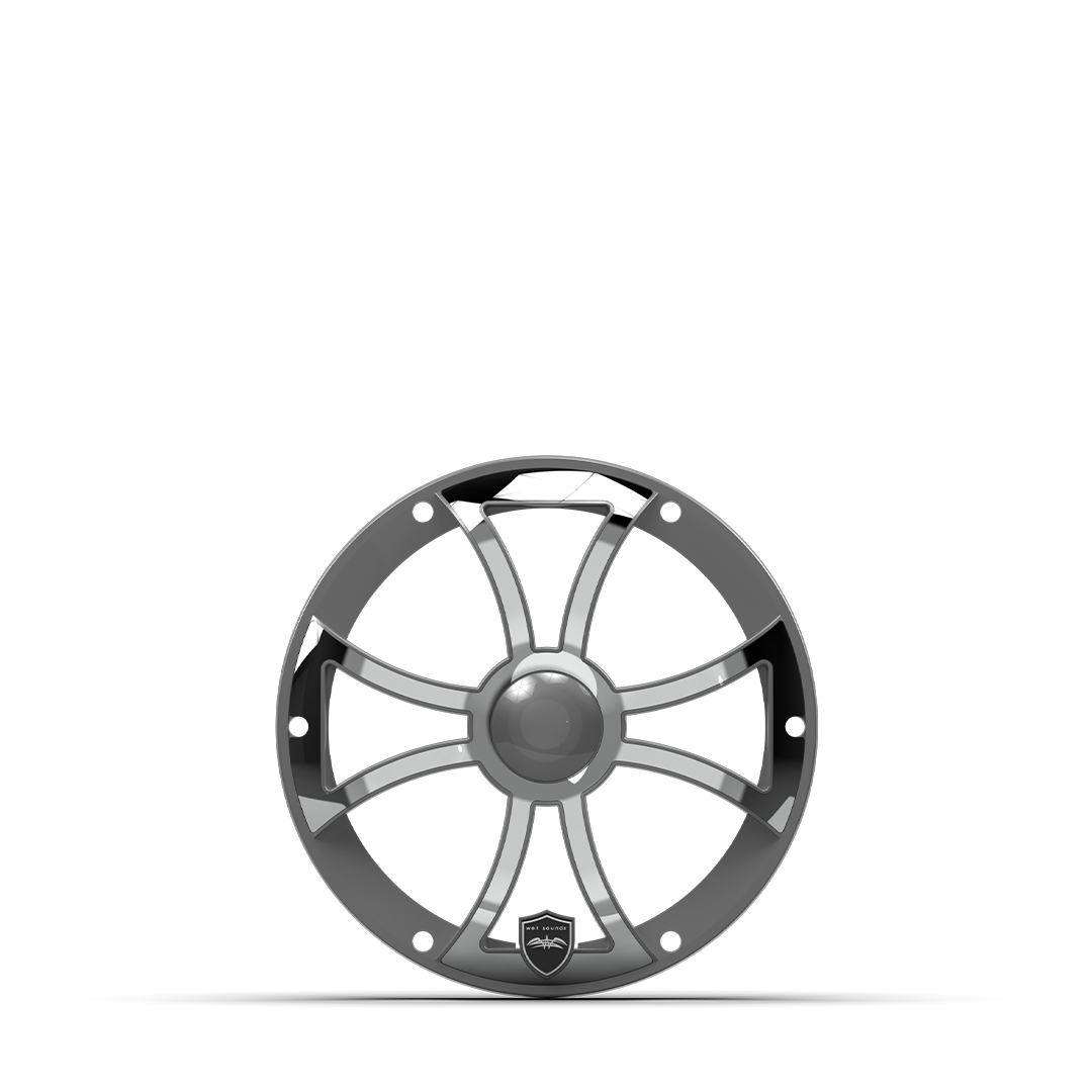 Wet Sounds | REVO 8 XS-Gunmetal Stainless Steel FA Subwoofer Grille