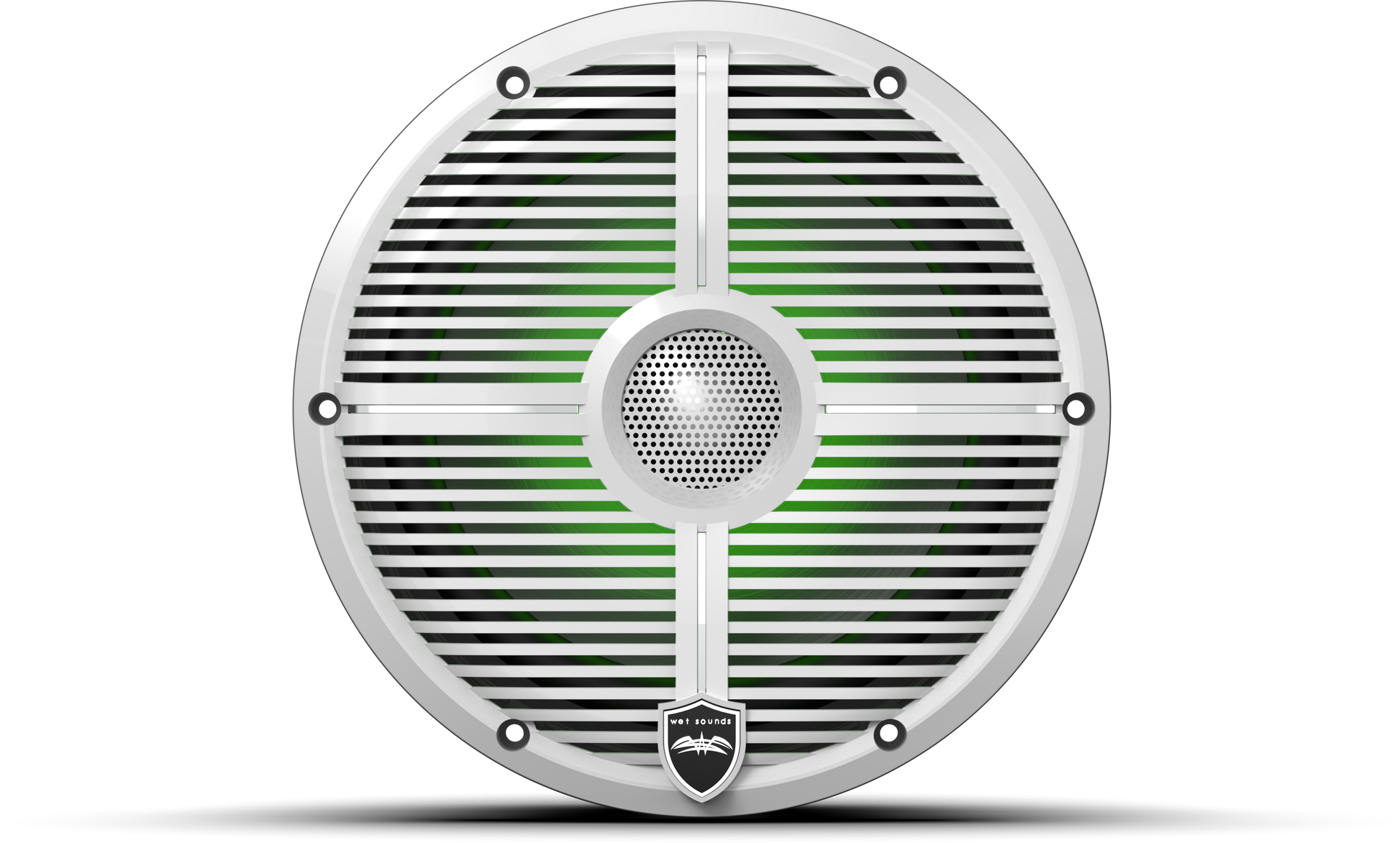 REVO 8 XW-W V3 | REVO Series 8-inch High-Output Component Style Coaxial Speakers w/ XW-White RGB Grilles